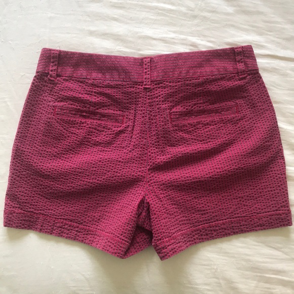 RED STRIPED SHORTS - Picture 3 of 4